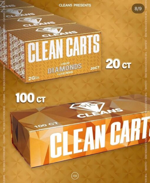 GOLD EDITION CLEAN CARTS